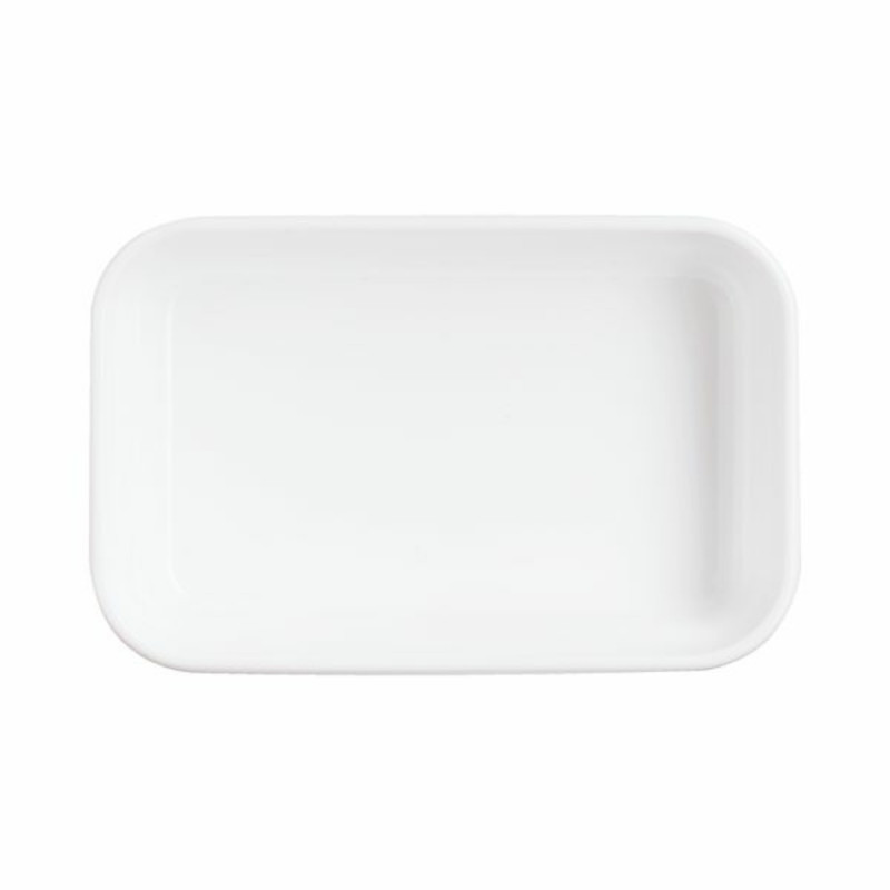 Ravier rectangulaire blanc verre opal 14 cm Restaurant Arcoroc