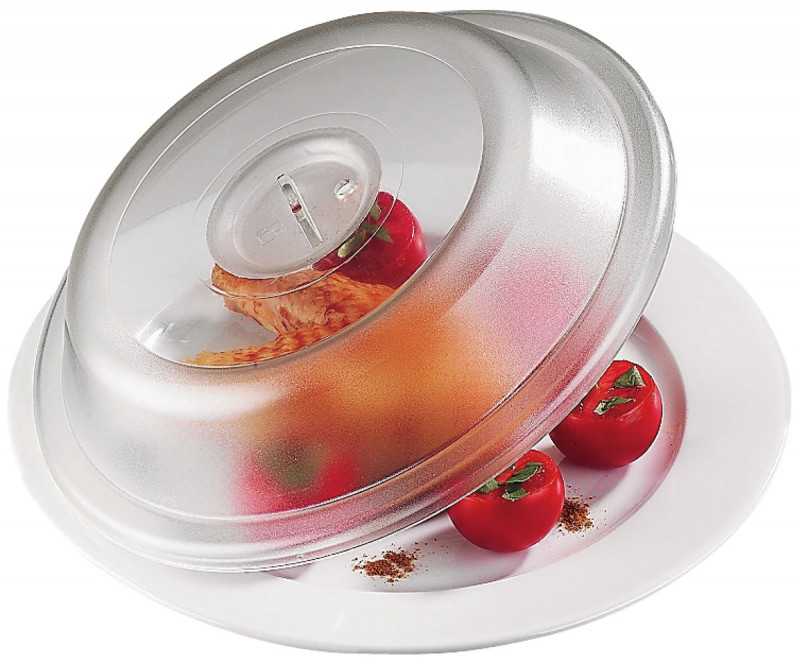 Couvre assiette rond transparent copolyester Ø 25,4 cm Enova