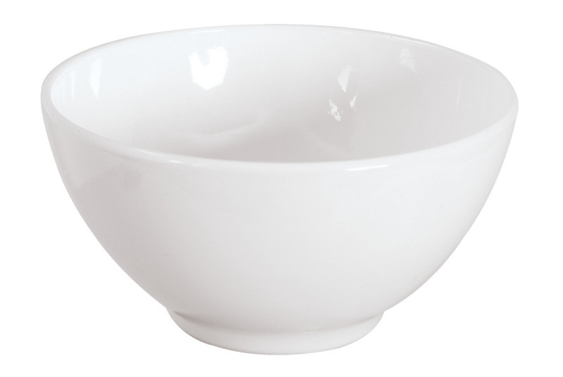 Bol rond blanc verre opal 50 cl Ø 13,2 cm Restaurant Arcoroc