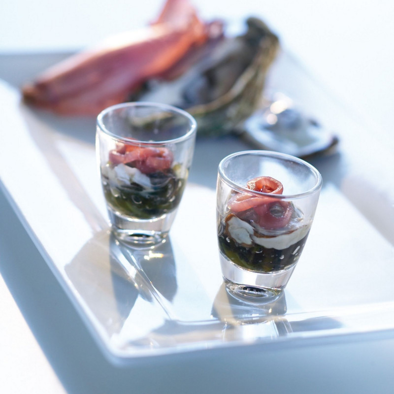 Shooter rond verre 3 cl Gin Arcoroc