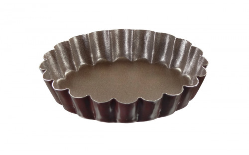 Moule à tartelette acier Revêtement anti-adhésif Ø 8 cm 1,2 cm Gobel
