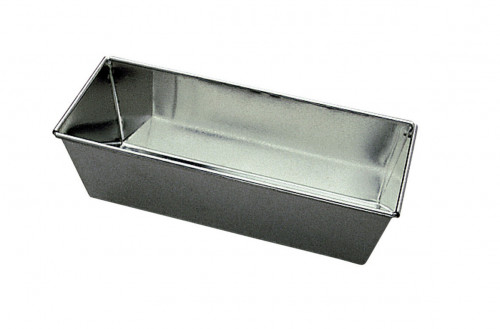 Moule à cake fer blanc Sans revêtement 36x10,5x8 cm Gobel