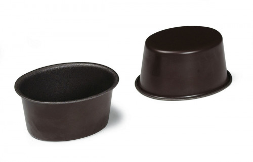 Aspic acier Revêtement anti-adhésif Ø 7,5 cm 7,5x5,5x3,8 cm Gobel