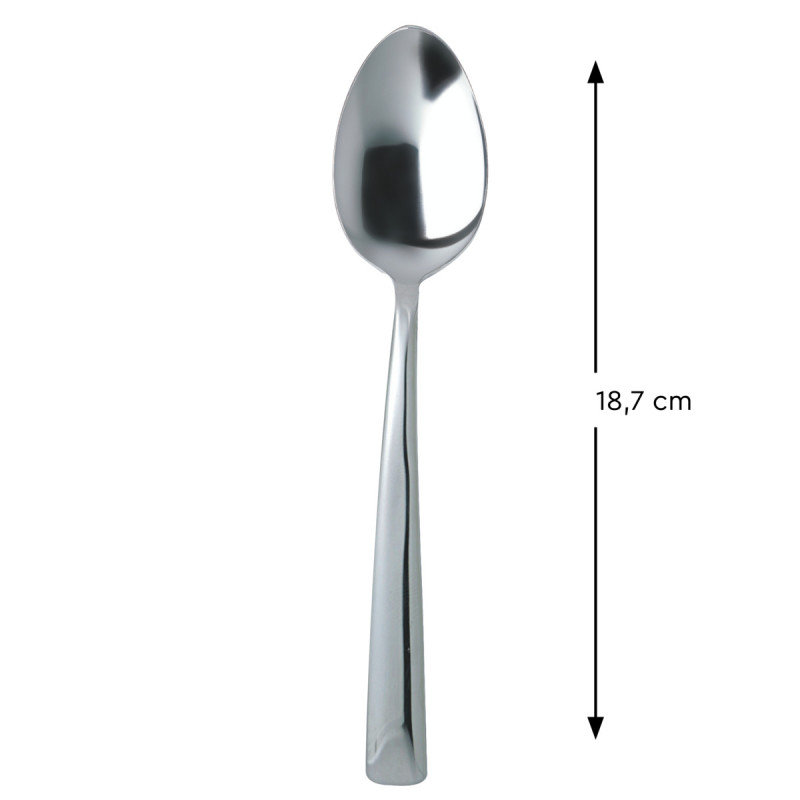 Cuillère à dessert inox 18/0 18,7 cm Style 180 Pro.mundi