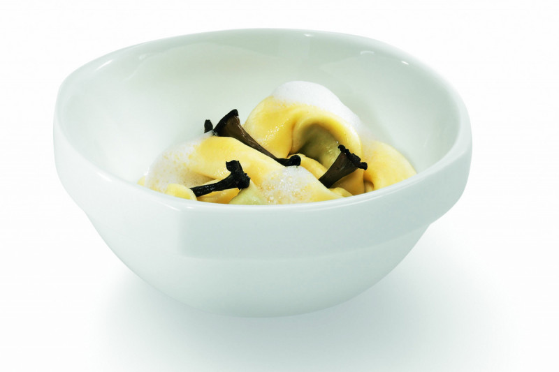 Bol rond ivoire porcelaine vitrifiée 40 cl Ø 13 cm Ska Rak