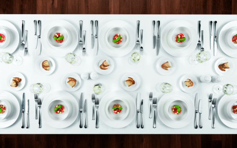Salière ivoire porcelaine vitrifiée Ø 4,9 cm Banquet Rak