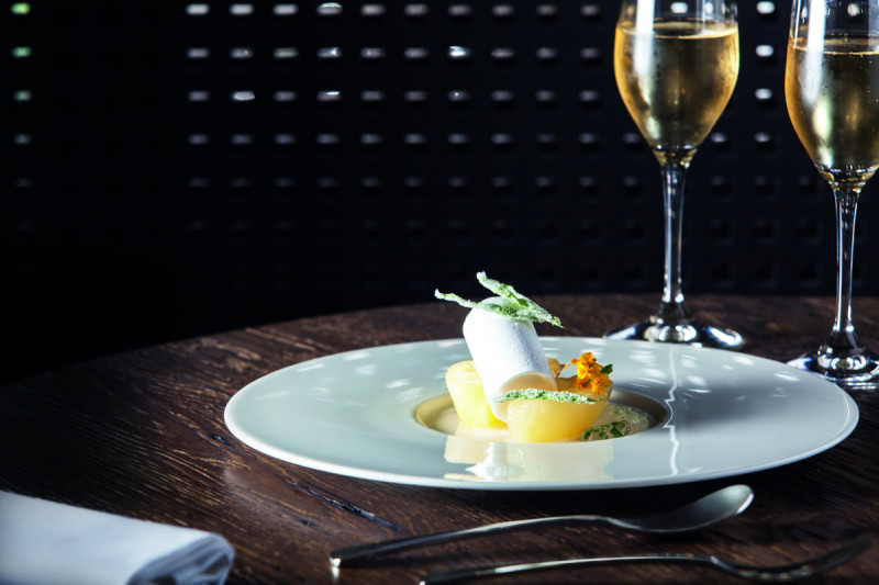 Bol rond ivoire porcelaine vitrifiée Fine Dine Rak