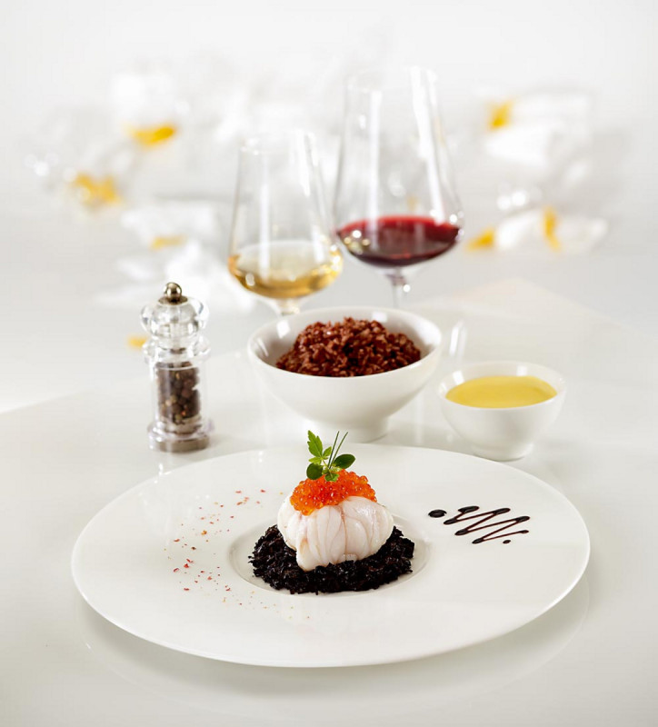 Bol rond ivoire porcelaine vitrifiée Fine Dine Rak