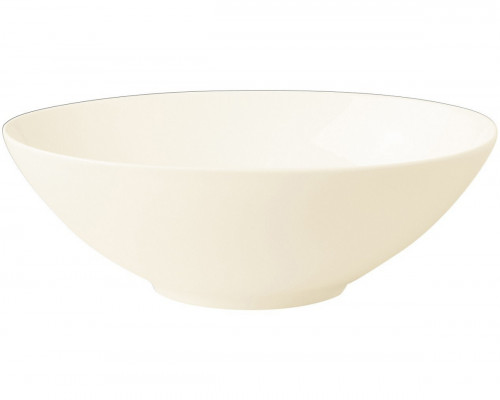 Saladier ovale ivoire porcelaine vitrifiée 15,8 cm Fine Dine Rak