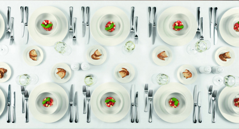 Couvercle pour théière rond ivoire porcelaine vitrifiée Ø 7,4 cm Banquet Rak