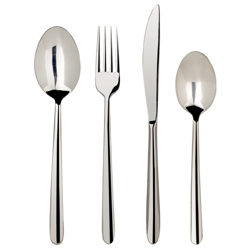 Couteau de table monobloc cranté 20,5 cm Arobase Pro.mundi
