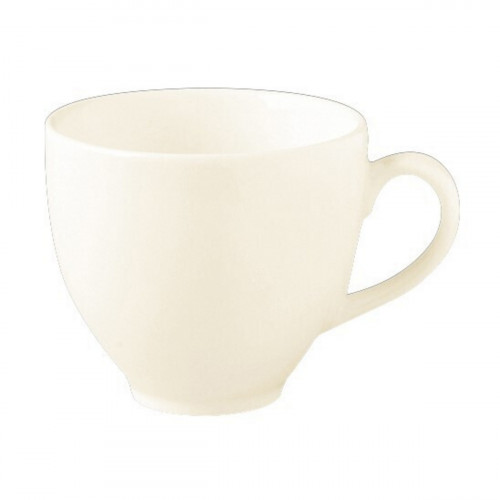 Tasse à déjeuner rond ivoire porcelaine vitrifiée 28 cl Ø 9 cm Classic Gourmet Rak