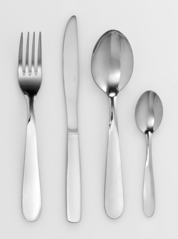 Fourchette de table rond inox 18/0 20 cm Eco Essentials Collection