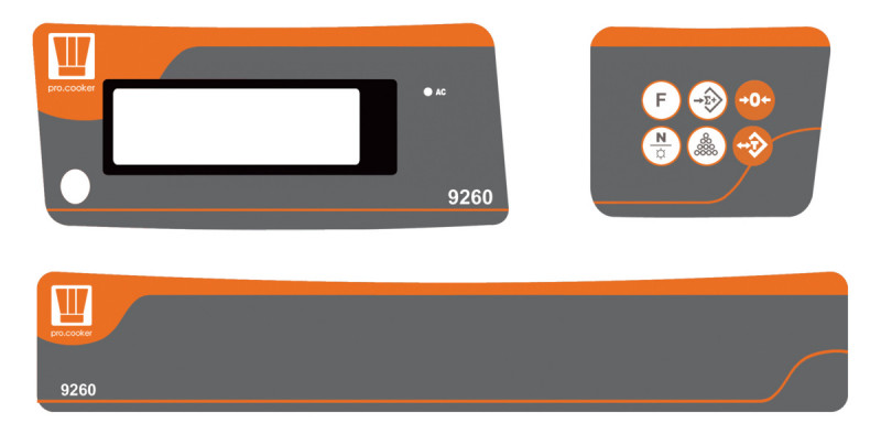 Balance de laboratoire 30 kg 1 °C 230v Pro.cooker