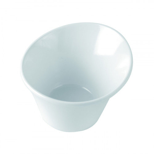 Coupelle rond blanc mélamine Ø 6,4 cm Dalebrook