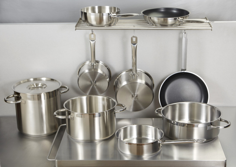 Couvercle inox 18/10 Ø 45 cm Qualiplus Pro.cooker