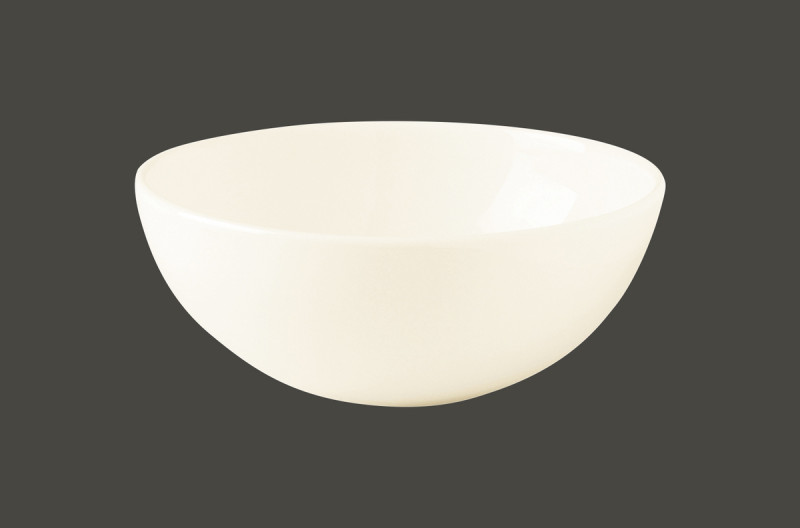 Bol rond ivoire porcelaine vitrifiée Nano Rak