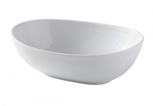 Bol rond blanc porcelaine 18 cm Bazik Essentials Collection