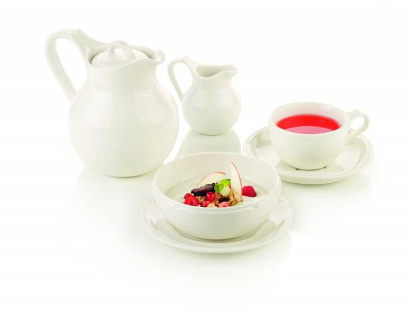 Tasse à expresso rond ivoire porcelaine vitrifiée 9 cl Ø 6,5 cm Anna Rak