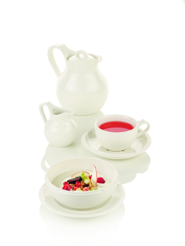 Tasse à expresso rond ivoire porcelaine vitrifiée 9 cl Ø 6,5 cm Anna Rak