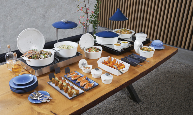 Couvercle pour cocotte porcelaine culinaire noir Ø 13,6 cm 3,1 cm Revolution 2 Revol