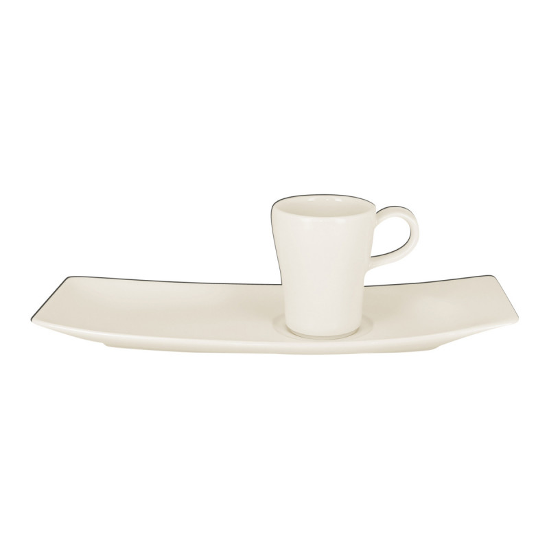 Tasse à expresso rond ivoire porcelaine vitrifiée 9 cl Ø 5,8 cm Mazza Rak