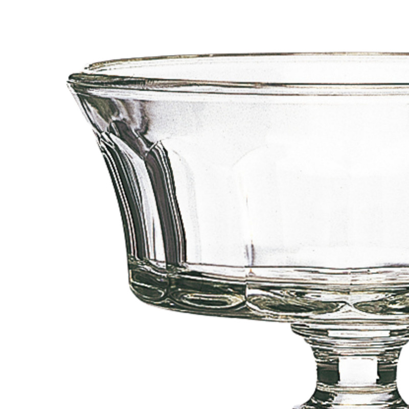 Coupe à dessert rond transparent verre pressé Ø 10,8 cm Perigord La Rochere
