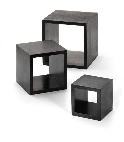 Présentoir brun bois 23 cm Barclay Risers Tablecraft (3 pièces)