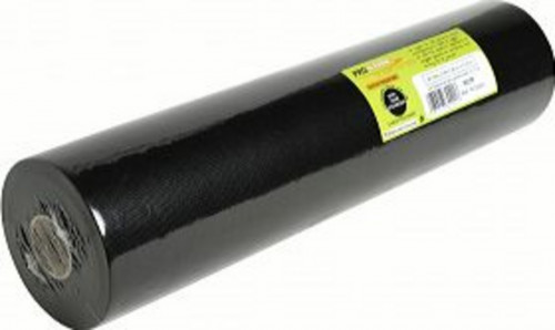 Rouleau tête à tête noir plastique 0,4x24 m