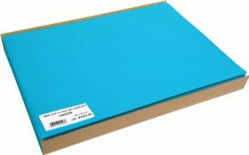 Set de table turquoise plastique 30x40 cm (100 pièces)