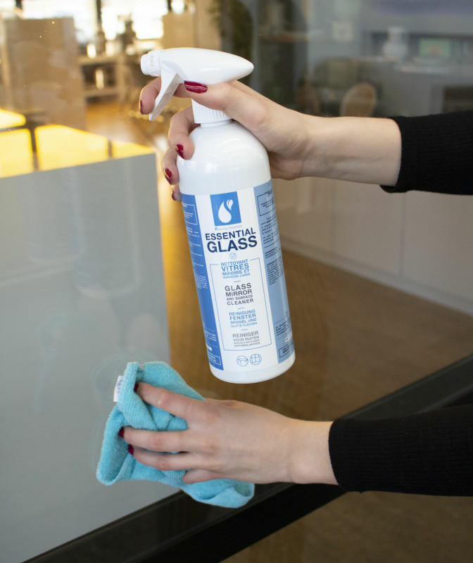 Nettoyant vitres, miroirs et surfaces lisses 750 ml Essential Glass Kleaning Essentials