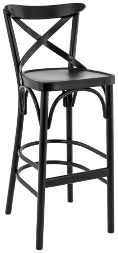 Tabouret de bar noir 108x46x45 cm Sofia Flexmob