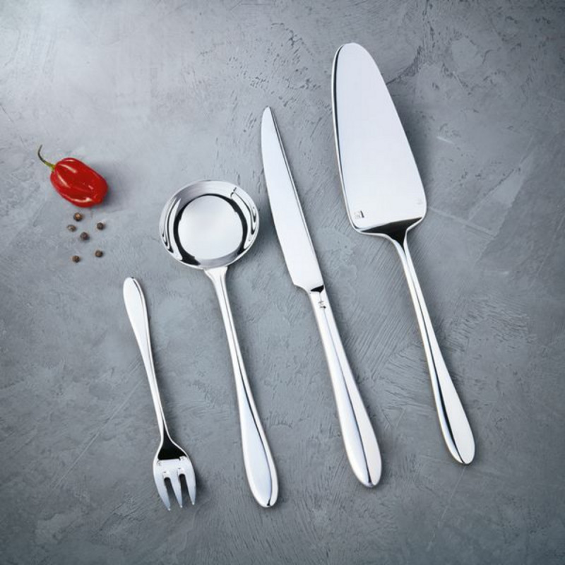 Louche argent inox 18/10 27,8x8,8x8,5 cm Lazzo Chef & Sommelier