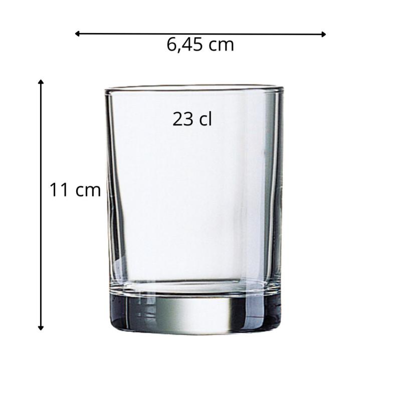 Gobelet verre 23 cl Elegance Arcoroc