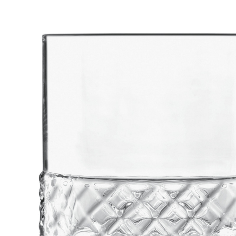 Gobelet forme basse verre cristallin 30 cl Roma 1960 Luigi Bormioli