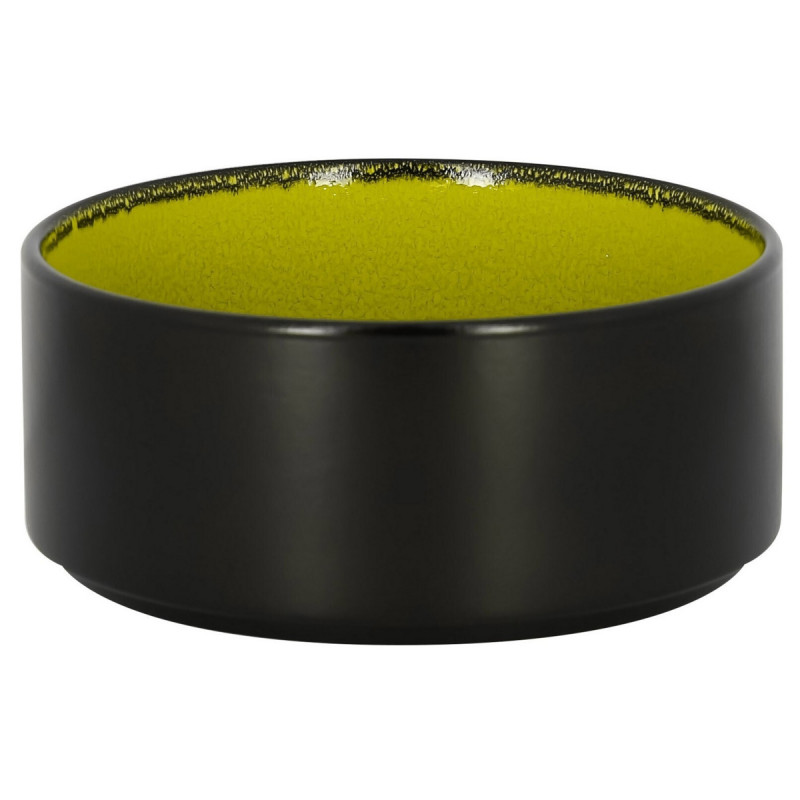 Bol rond vert porcelaine vitrifiée Ø 14 cm Fire Rak