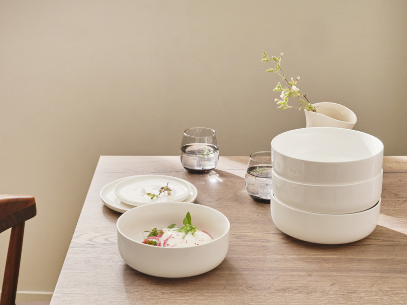 Bol rond blanc porcelaine renforcée Ø 18,5 cm Artic Accolade