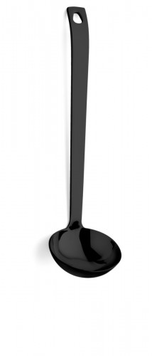 Louche à sauce noir inox 18/10 Ø 7 cm 26 cm Buffet Pvd Black Amefa