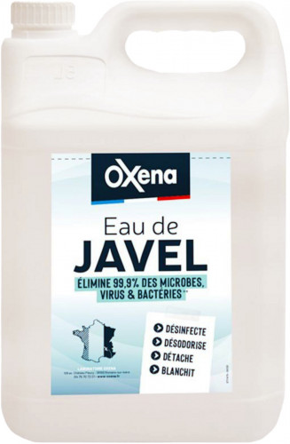 Eau de javel à 2,6% 5 L 5 doses