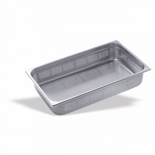 Bac perforé GN 1/1 inox 18/10 P15 cm Pujadas
