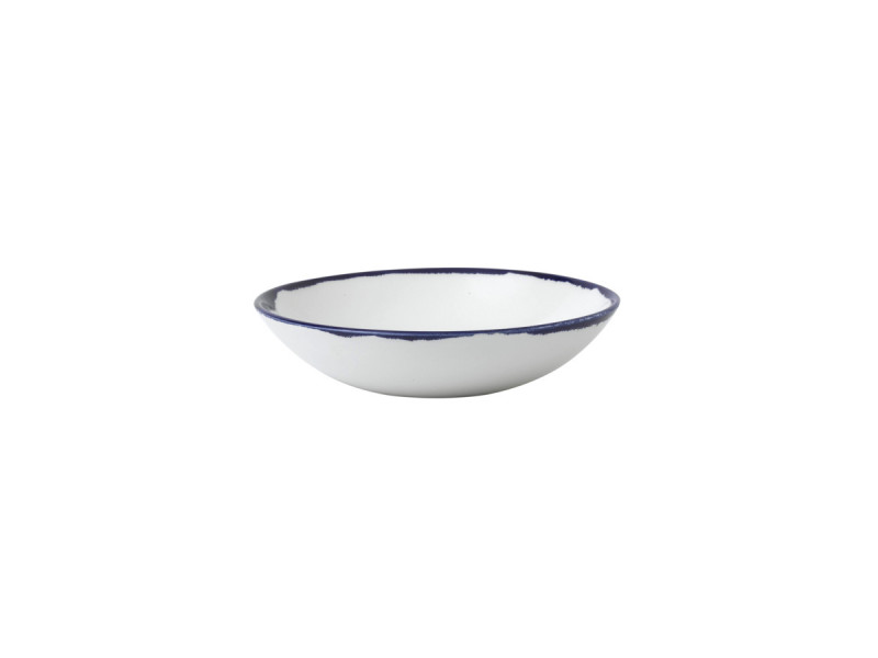 Assiette coupe creuse rond Ink porcelaine vitrifiée Ø 18,2 cm Harvest Dudson