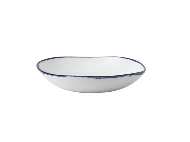 Assiette coupe creuse rond Ink porcelaine vitrifiée Ø 26,4 cm Harvest Dudson