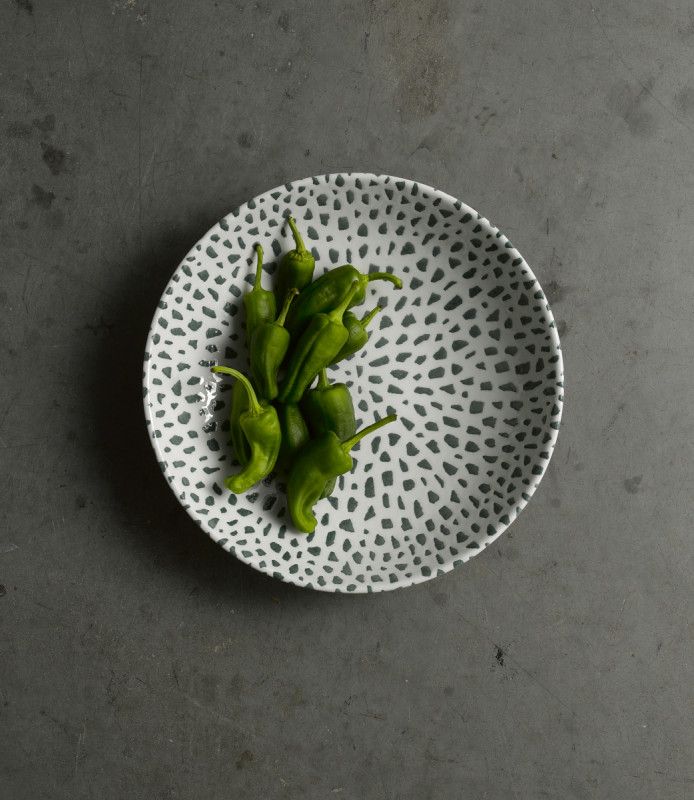 Assiette coupe plate rond terracotta porcelaine vitrifiée Ø 28,8 cm Terrazzo Dudson