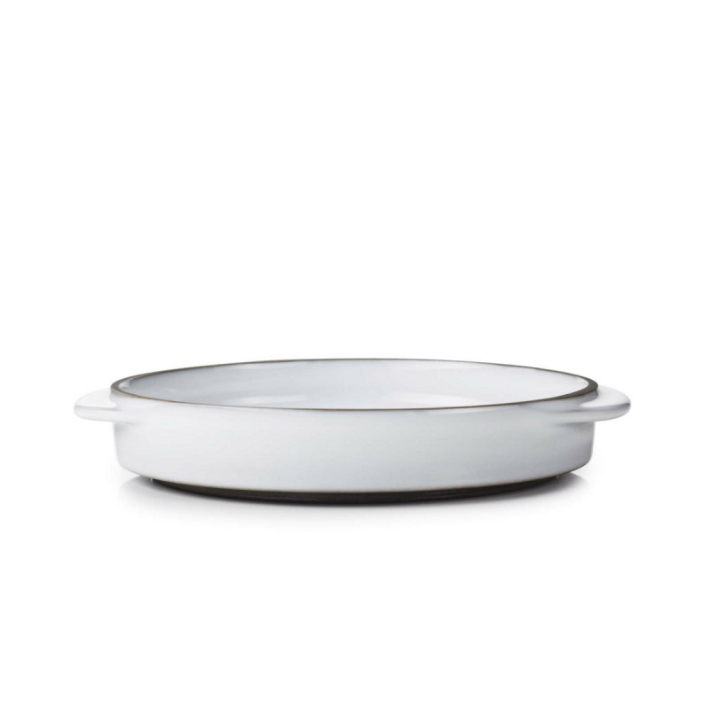 Cassolette rond blanc porcelaine culinaire Ø 14 cm Caractère Revol