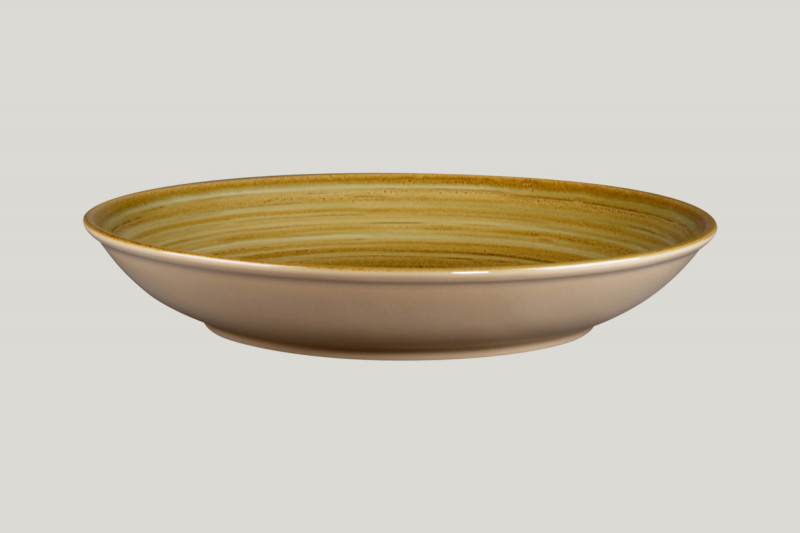 Assiette coupe creuse rond Garnet porcelaine vitrifiée Ø 29,8 cm Rakstone Spot Rak