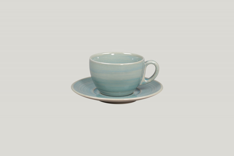 Tasse à thé Saphire porcelaine vitrifiée 23 cl Ø 9 cm Rakstone Spot Rak