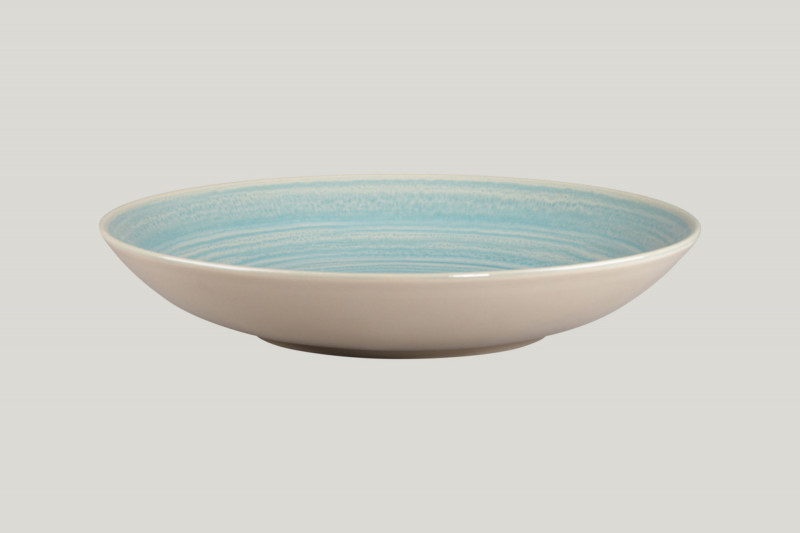 Assiette coupe creuse rond Saphire porcelaine vitrifiée Ø 25,9 cm Rakstone Spot Rak