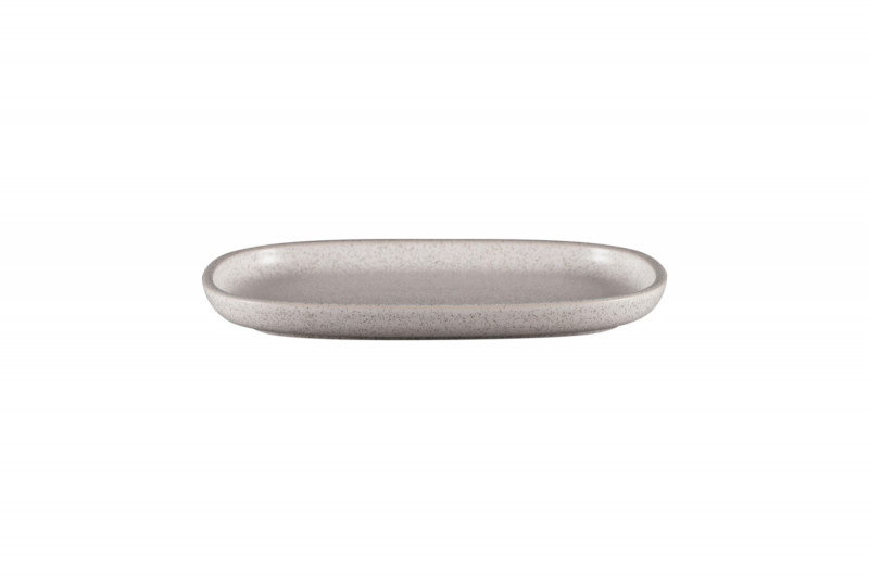 Plat rectangulaire gris porcelaine vitrifiée 26,1 cm Rakstone Ease Rak