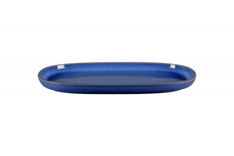 Plat rectangulaire bleu porcelaine vitrifiée 33,2 cm Rakstone Ease Rak