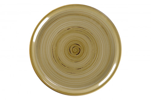 Assiette à pizza rond Garnet porcelaine vitrifiée Ø 32,8 cm Rakstone Spot Rak